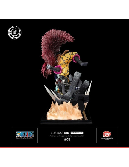 Eiichiro Oda One Piece EUSTASS KID 1/6 Tsume Ikigai Resin Statue in Brown Box