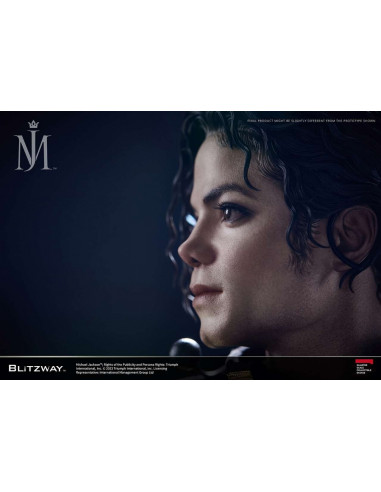 Michael Jackson – Superb Scale 1/4 scale statue BLITZWAY in Brown Box Sealed