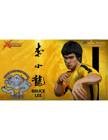 Yen Chen Bruce Lee 50th Anniversary 1:4 Tribute Statue Game of Death Blitzway