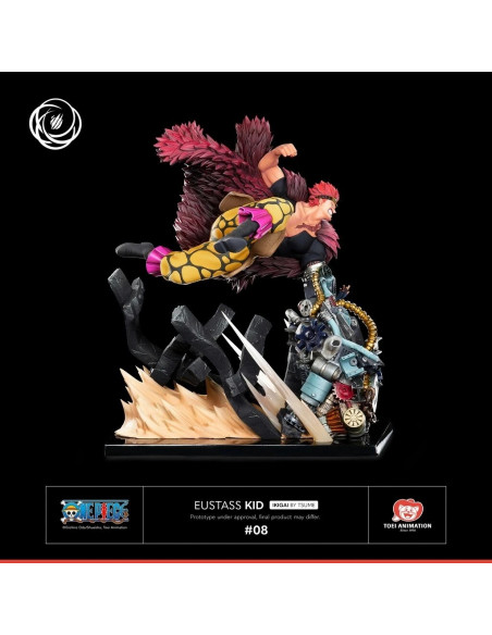 Eiichiro Oda One Piece EUSTASS KID 1/6 Tsume Ikigai Resin Statue in Brown Box