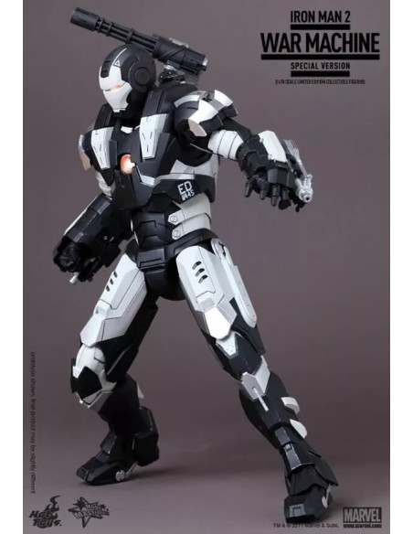 Iron Man 2 War Machine Special Version Milk MMS166 Hot Toys Sideshow 2011 RARE