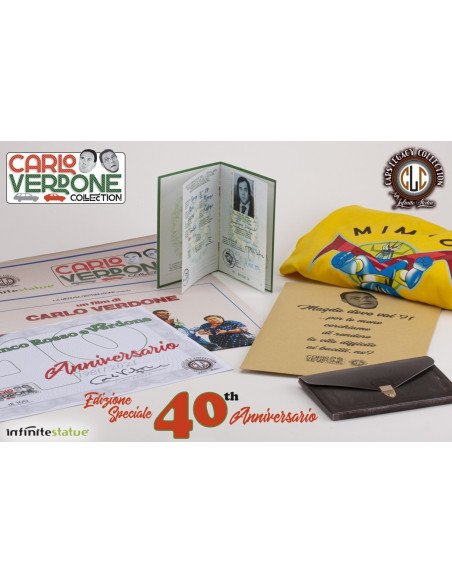 BIANCO ROSSO E VERDONE 40° ANNIVERSARIO Amitrano Furio Mimmo 1:18 Infinitestatue