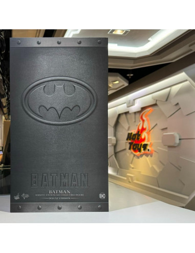 BATMAN 1989 DELUXE VER Michael Keaton 1/6 Action Figure Hot Toys Sideshow MMS693