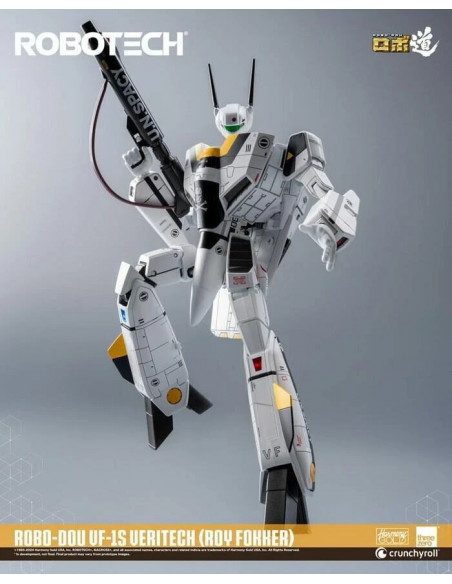 MACROSS ROBOTECH VF-1S Veritech Roy Fokker RoboDou Action Figure Robot ThreeZero