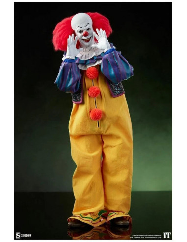 Stephen King Tim Curry IT Pennywise 1/6 Action Figure Sideshow 100479 Brown Box