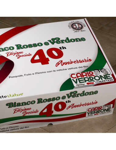 BIANCO ROSSO E VERDONE 40° ANNIVERSARIO Amitrano Furio Mimmo 1:18 Infinitestatue