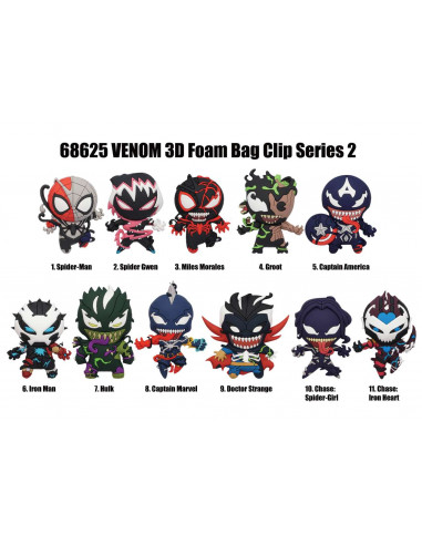 VENOM SERIES 2 BAG CLIP DISLAY (24)