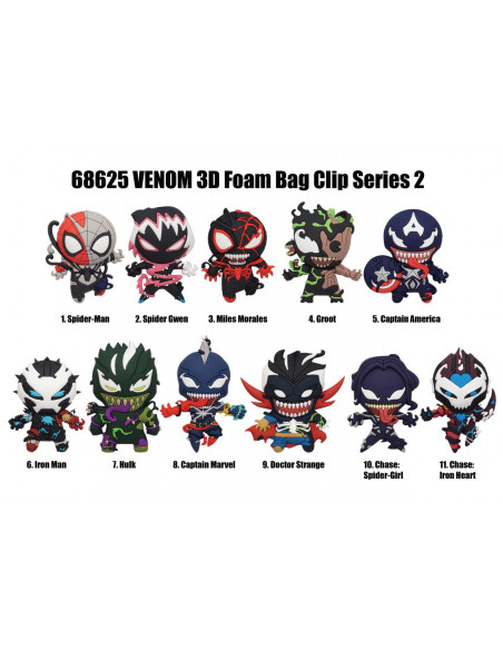VENOM SERIES 2 BAG CLIP DISLAY (24)