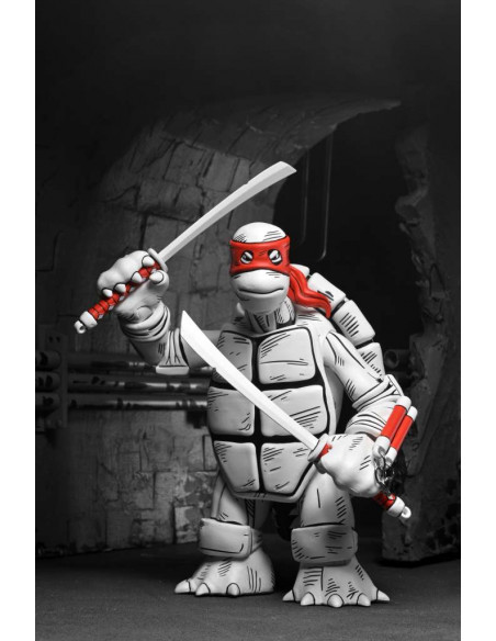 TMNT MIRAGE B&W FIRST TURTLES 2PACK AF