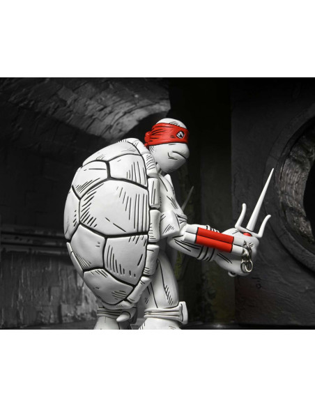 TMNT MIRAGE B&W FIRST TURTLES 2PACK AF