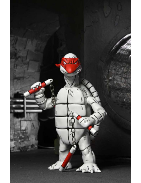 TMNT MIRAGE B&W FIRST TURTLES 2PACK AF