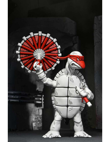 TMNT MIRAGE B&W FIRST TURTLES 2PACK AF