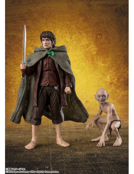 Lord of the Rings S.H. Figuarts Action Figures Frodo Baggins & Gollum