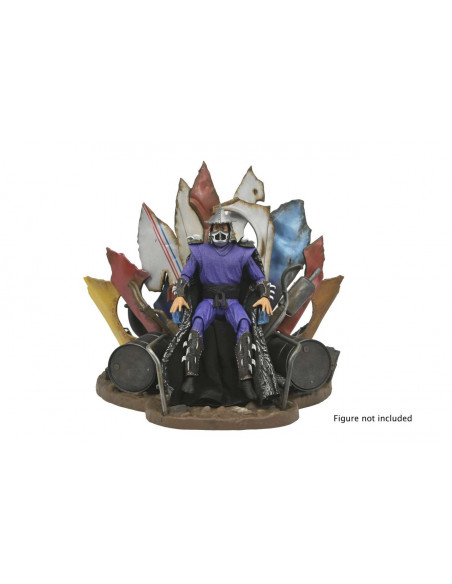 TMNT 2 SEC OOZE SHREDDER THRONE DIORAMA