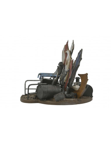 TMNT 2 SEC OOZE SHREDDER THRONE DIORAMA
