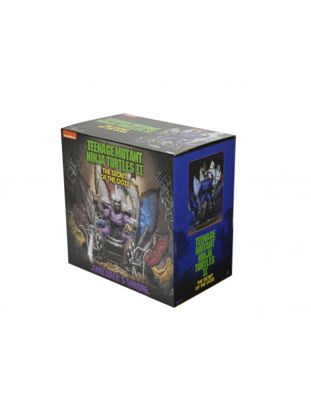 TMNT 2 SEC OOZE SHREDDER THRONE DIORAMA