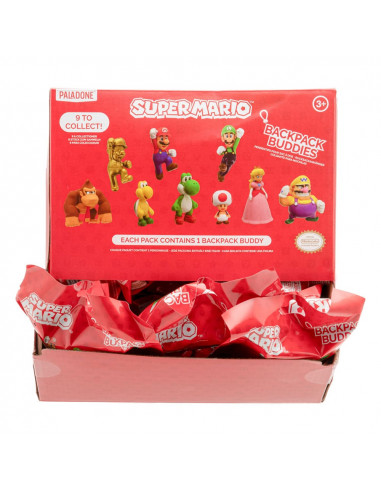 Super Mario Backpack Buddies Mystery Bags Display (24)