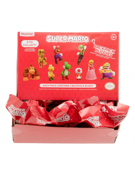 Super Mario Backpack Buddies Mystery Bags Display (24)