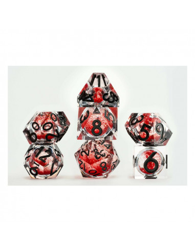 Dungeons & Dragons Dice Set Liquid Core