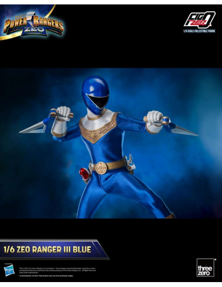 POWER RANGERS ZEO RANG III BLUE 1/6 FIG