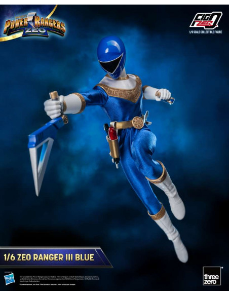 POWER RANGERS ZEO RANG III BLUE 1/6 FIG
