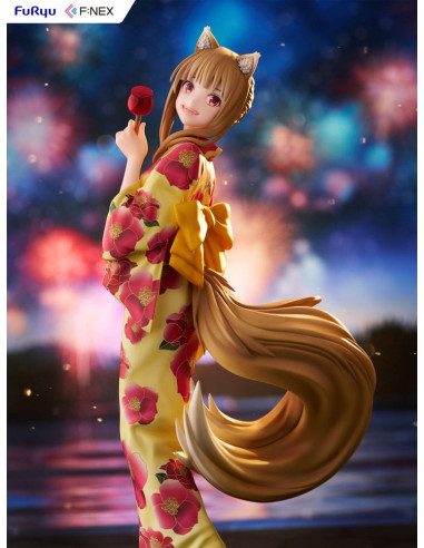 Spice and Wolf PVC Statue 1/7 Holo Yukata Ver. 23 cm