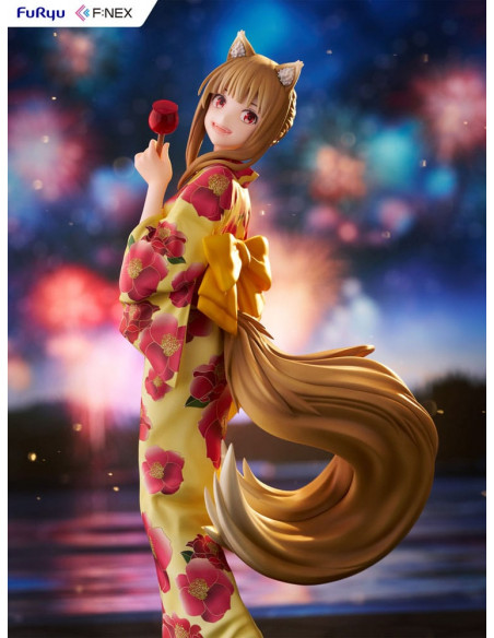 Spice and Wolf PVC Statue 1/7 Holo Yukata Ver. 23 cm