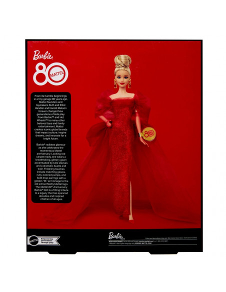 Barbie Signature Doll 80th Anniversary Blonde
