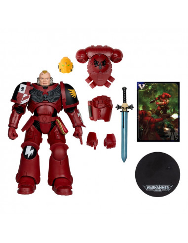 Warhammer 40,000 Action Figure Assault Intercessor Sergeant (Blood Angel) 18 cm