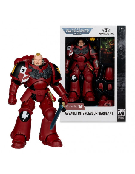 Warhammer 40,000 Action Figure Assault Intercessor Sergeant (Blood Angel) 18 cm
