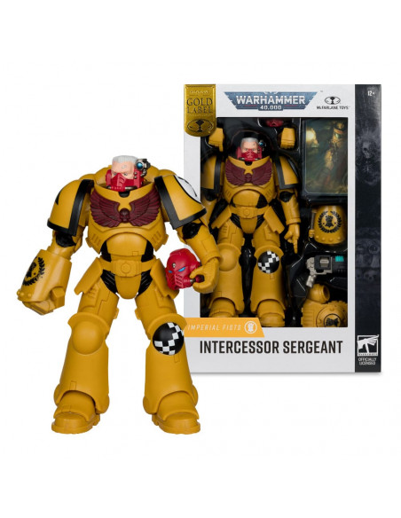 Warhammer 40,000 Action Figure Intercessor Sergeant (Imperial Fist) (Gold Label) 18 cm