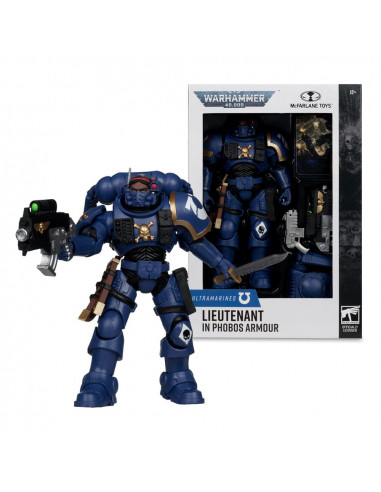 Warhammer 40,000 Action Figure Lieutenant in Phobos Armor (Ultramarines) 18 cm