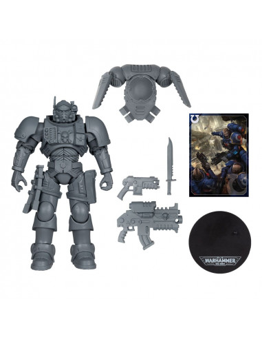 Warhammer 40,000 Action Figure Lieutenant in Phobos Armor (Ultramarines) (Artist Proof) 18 cm