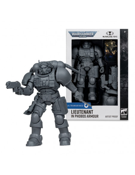 Warhammer 40,000 Action Figure Lieutenant in Phobos Armor (Ultramarines) (Artist Proof) 18 cm