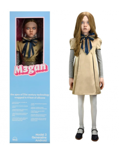 M3GAN - 1:1 REPLICA LIFE-SIZE MEGAN DOLL In Brown Box Neca