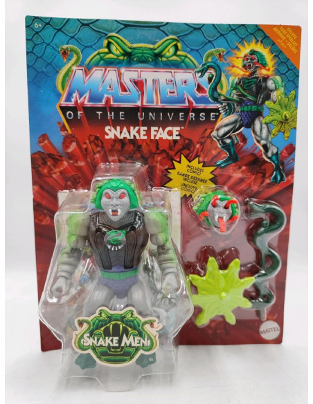 Masters Of The Universe Origins SNAKE FACE Action Figure DLX Mattel