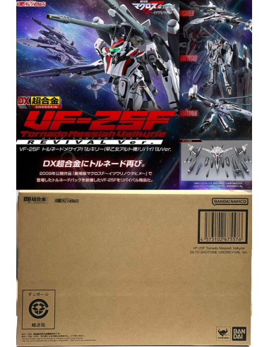 Macross VF-25F Tornado Messiah Valkyrie ALTO SAOTOME USE Revival Bandai Tamashii