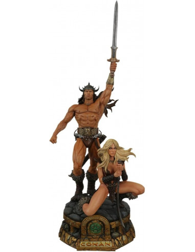 Arnold Schwarzenegger Conan the Barbarian 1982 1/6 statue Mezco Static 6