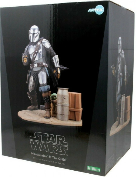 Star Wars The Mandalorian & The Child ARTFX 1:7 Scale Statue Diorama Kotobukiya