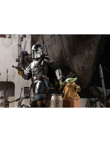 Star Wars The Mandalorian & The Child ARTFX 1:7 Scale Statue Diorama Kotobukiya