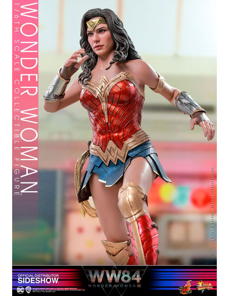 DC Gal Gadot as Wonder Woman 1984 Action Figure 1/6 Hot Toys Sideshow MMS584