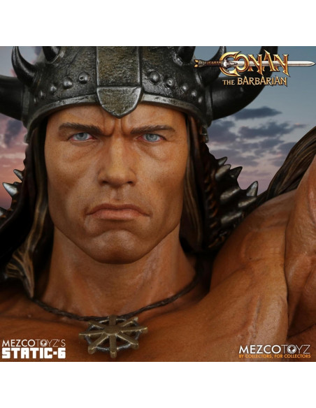 Arnold Schwarzenegger Conan the Barbarian 1982 1/6 statue Mezco Static 6