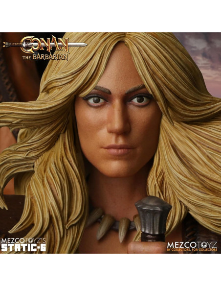 Arnold Schwarzenegger Conan the Barbarian 1982 1/6 statue Mezco Static 6