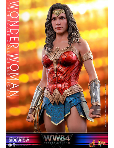 DC Gal Gadot as Wonder Woman 1984 Action Figure 1/6 Hot Toys Sideshow MMS584
