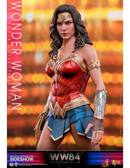 DC Gal Gadot as Wonder Woman 1984 Action Figure 1/6 Hot Toys Sideshow MMS584