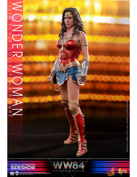 DC Gal Gadot as Wonder Woman 1984 Action Figure 1/6 Hot Toys Sideshow MMS584