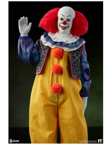 Stephen King Tim Curry IT Pennywise 1/6 Action Figure Sideshow 100479 Brown Box