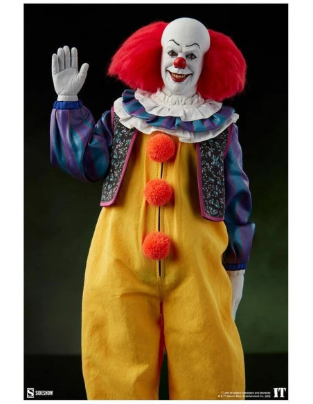 Stephen King Tim Curry IT Pennywise 1/6 Action Figure Sideshow 100479 Brown Box