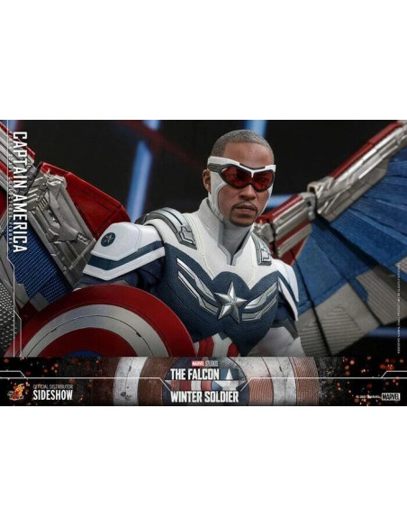Falcon and the Winter Soldier Captain America 1/6 Action Figure Hot Toys TMS040