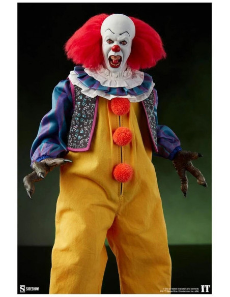 Stephen King Tim Curry IT Pennywise 1/6 Action Figure Sideshow 100479 Brown Box